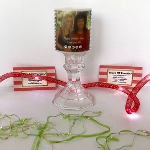 Personalized Candles With Or Without Bling